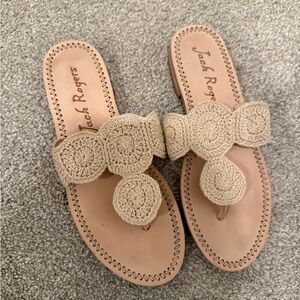Jack Rogers Women’s Crochet Sandals 6.5